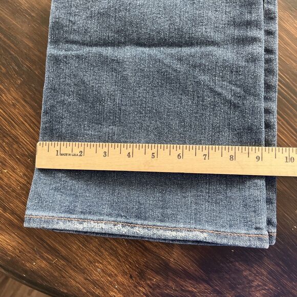 DKNY SOHO Bootcut Jeans women's 6 Blue Denim Low Rise - Picture 14 of 14
